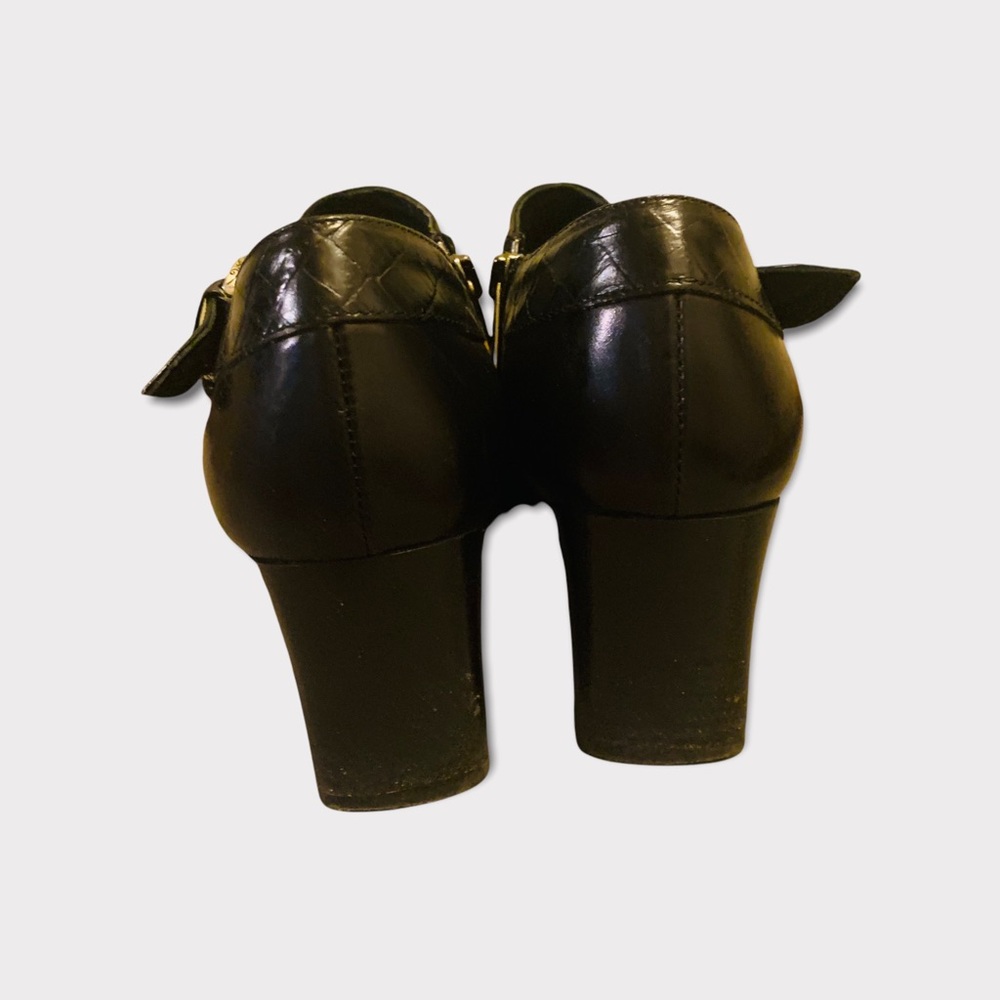 BRIGHTON Tucker Black Square Toe Booties - Picture 4 of 10